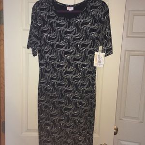 Lularoe UNICORN Elegant sparkly Julia Dress
